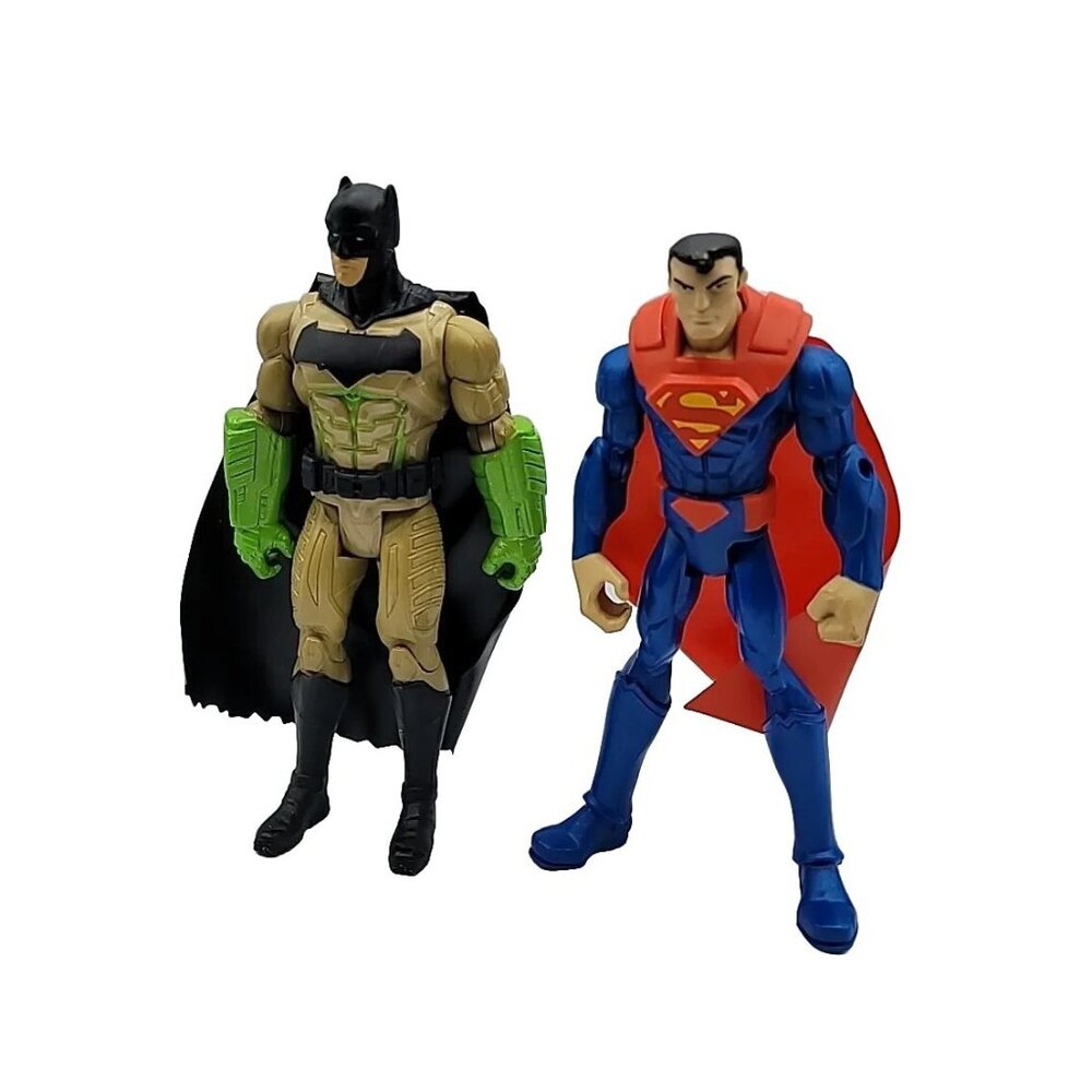 2015 Mattel Batman/ Dc Comics Superman Series 6" Action Figure 2 Pcs Set